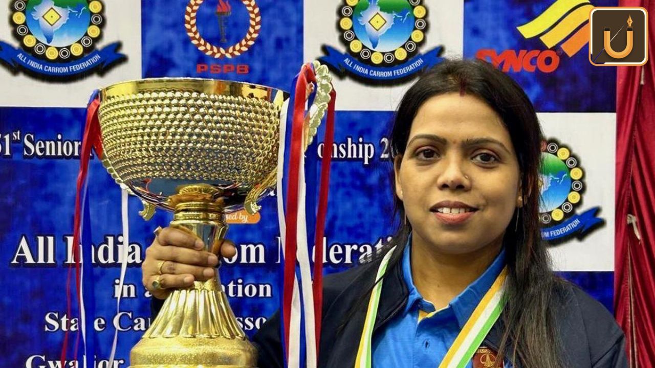 Usthadian Academy / Rashmi Kumari Wins National Women’s Carrom Title For The 12th time | 16 apr 2024 Usthadian Academy / Rashmi Kumari Wins National Women’s Carrom Title For The 12th time
